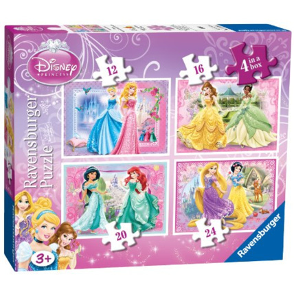 Avis Superbe Puzzles Disney Princess - 4 en 1 RAVENSBURGER 1