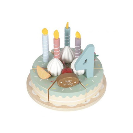 Avis Gâteau d'anniversaire en bois XL LITTLE DUTCH 1