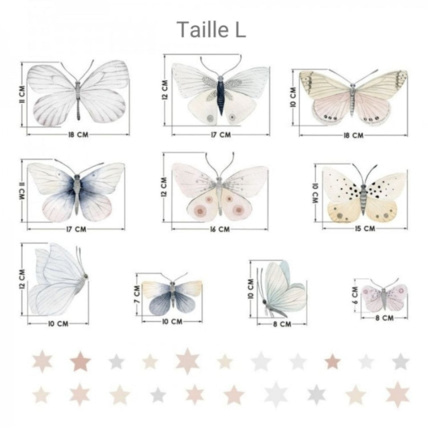 Avis Stickers Papillons Mon Lit Cabane 4