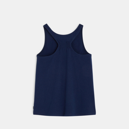 Avis Débardeur en coton recyclé bleu fille OKAIDI 3
