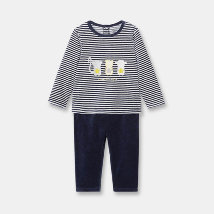 Avis Pyjama velours rayé OBAÏBI 1