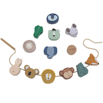 Avis Perles en bois à enfiler All Animals Trixie 1