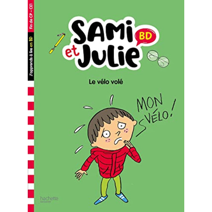 Avis Sami et Julie BD Fin de CP- CE1 - Le vélo volé Hachette Éducation 1