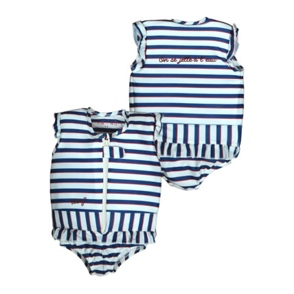 Avis Maillot de bain flottant fille : Néo Blanc PLOUF 1