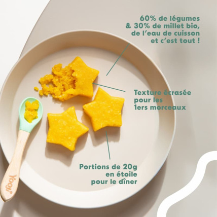 Avis P'tit Dîner : Potiron, maïs, millet bio Yooji 2