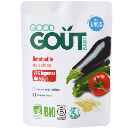 Avis Petit plat Bio Ratatouille au Quinoa Good Goût 1