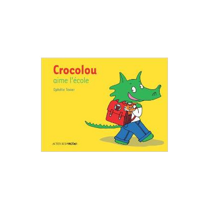 Avis Livre Crocolou aime l'école ACTES SUD JUNIOR 1