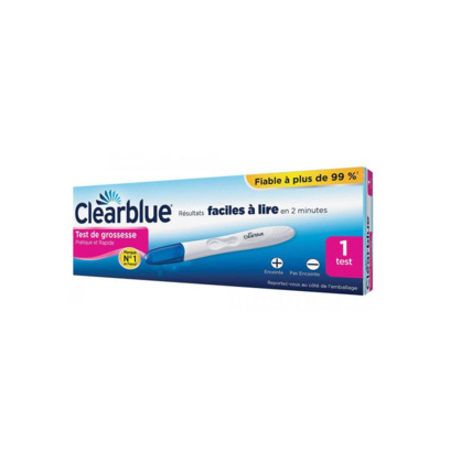 Avis Test de grossesse Pratique et Rapide CLEARBLUE 1