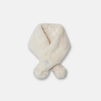 Avis Echarpe en fausse fourrure beige fille OKAIDI 1