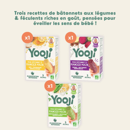 Avis Bâtonnets de légumes à manger-main Yooji 2