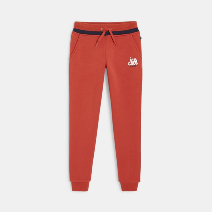 Avis Pantalon de jogging "ice cool" orange garçon OKAIDI 1