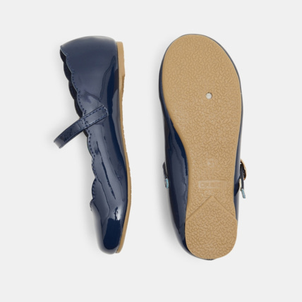 Avis Ballerines vernies à bride bleues fille OKAIDI 4