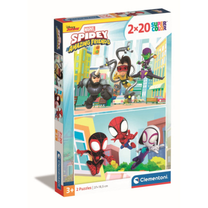 Avis Puzzle Spidey And His Amazing Friends - 2x20 pièces Clementoni 1