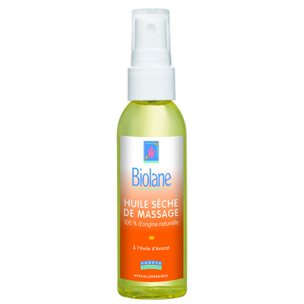 Avis Huile sèche de massage Biolane 1