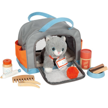 Avis Chat avec sac et kit de soins SMALL FOOT 1