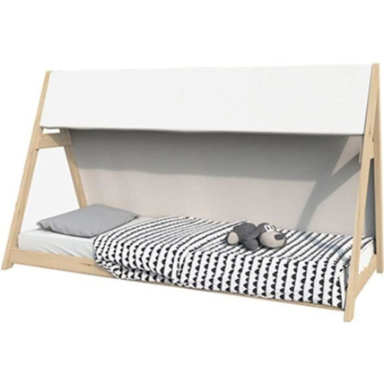 Avis Lit cabane Tipi avec sommier et toile WEBER INDUSTRIES 1