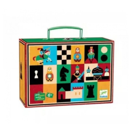 Avis Jeu d'échecs et de Dames en valise DJECO 1