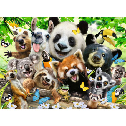 Avis Puzzle Le selfie des animaux sauvages - de 9 ans RAVENSBURGER 2
