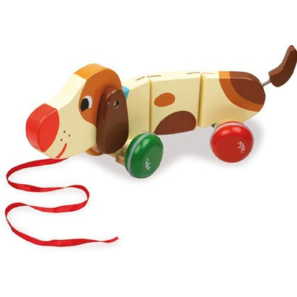 Avis Basile le Chien saucisse à soufflet Mélusine VILAC 1