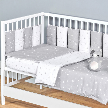 Avis Housse de couette bébé réversible en coton Stella Sevira Kids 5