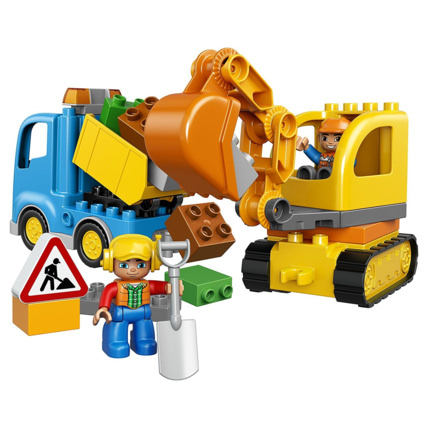 Avis Duplo - Le camion et la pelleteuse LEGO 1