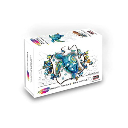 Avis Rainbow wooden puzzle tortue Eureka 1