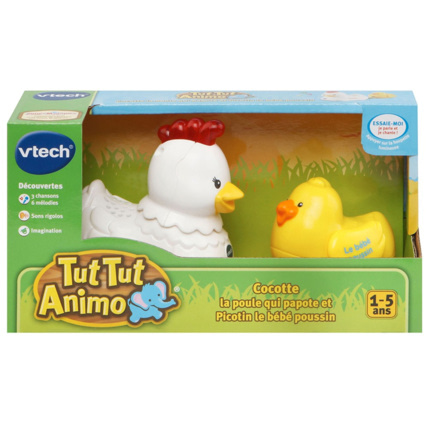 Avis Tut Tut Animo - Cocotte la poule qui papote et Picotin bébé poussin VTech 3