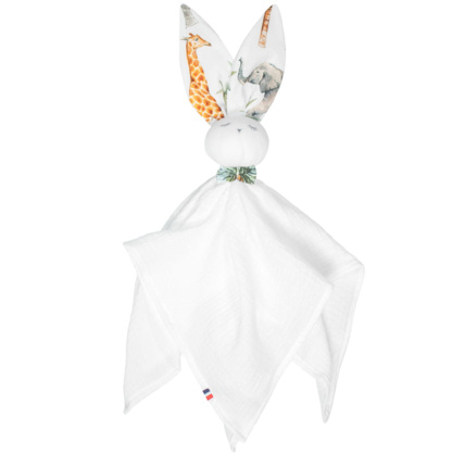 Avis Doudou plat Lapin personnalisable, Safari Sevira Kids 1