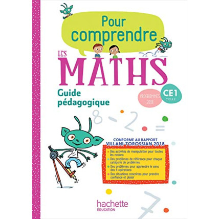 Avis Pour comprendre les maths CE1 - Guide pédagogique - Ed. 2019 Hachette Éducation 1