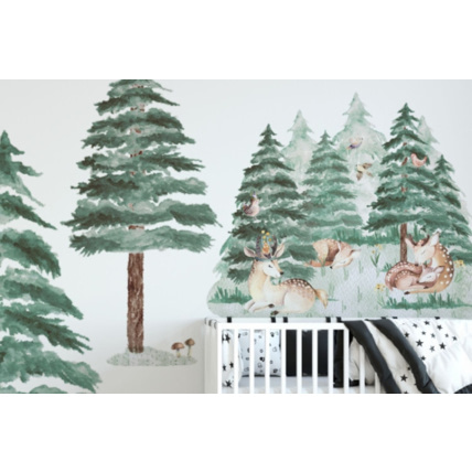 Avis Stickers forêt et biches Mon Lit Cabane 3