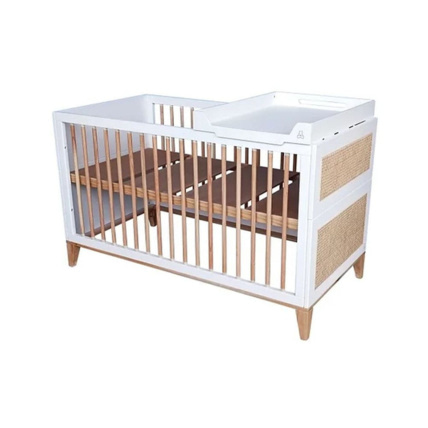 Avis Lit bébé évolutif nami cannage rotin THEO 3
