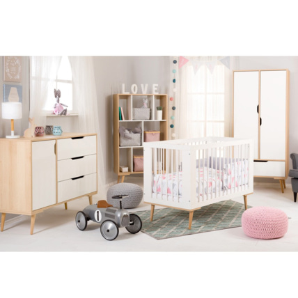 Avis Chambre bébé complète Commode à langer Armoire Bibliothèque et Lit SOFIE Mon Mobilier Design 5