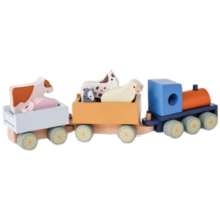Avis Train d'activités Animaux de la ferme Aiden KIDS CONCEPT 1