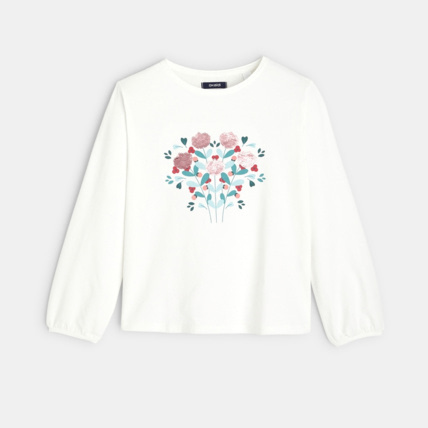 Avis T-shirt à sequins magiques rose fille OKAIDI 1