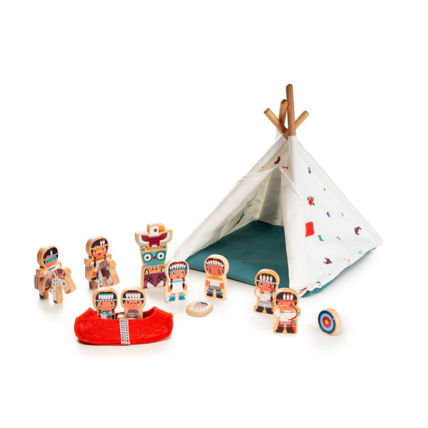 Avis Jeu d'activité Le Tipi et les Indiens Lilliputiens 1