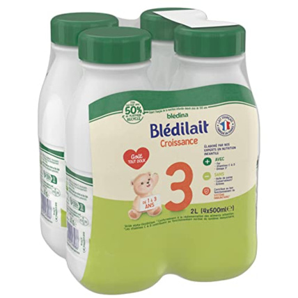 Avis Lait liquide Croissance 3ème âge Blédina 1