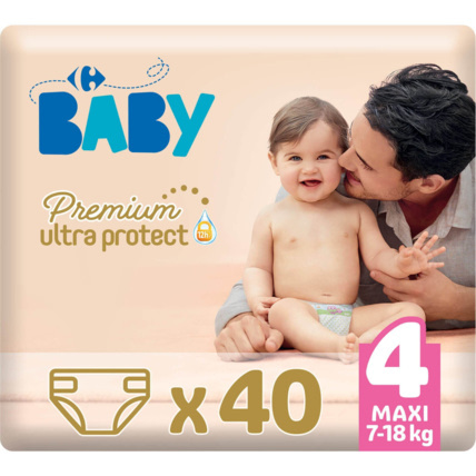 Avis Couches Premium Ultra Protect MY CARREFOUR BABY 2