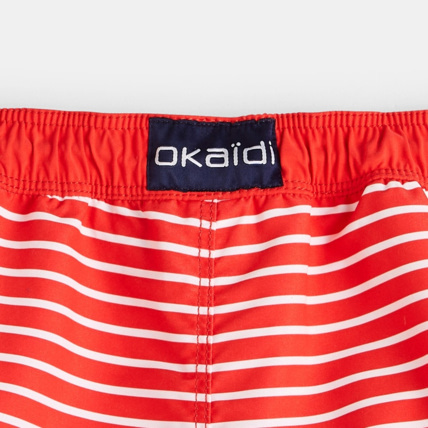 Avis Short de bain imprimé rouge garçon OKAIDI 3