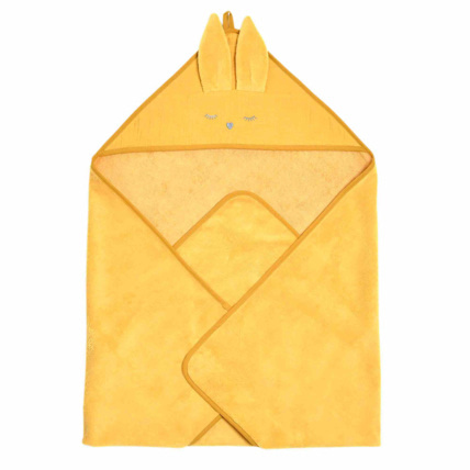 Avis Cape de bain en bambou et gaze de coton, Lapin Sevira Kids 2