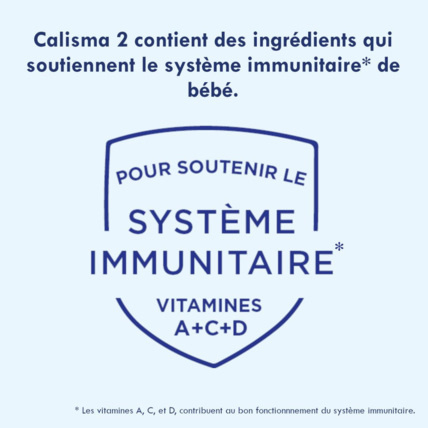 Avis Lait CALISMA 2è âge Laboratoire Gallia 4
