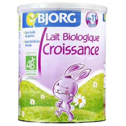 Avis Lait biologique de croissance BJORG 1