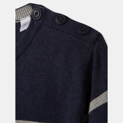 Avis Pull rayé bleu garçon OKAIDI 2