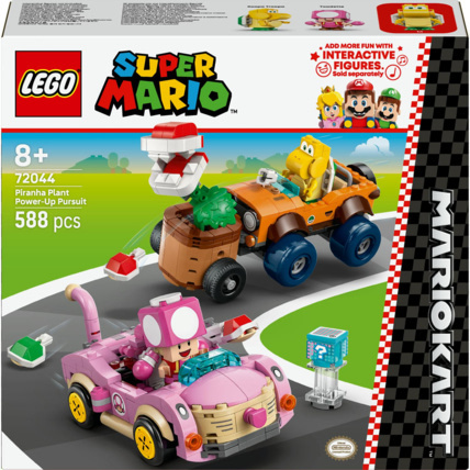 Avis Mario Kart course poursuite avec bonus plante Piranha LEGO 1