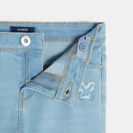 Avis Bermuda en jean bleu fille OKAIDI 2