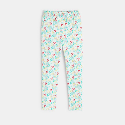 Avis Pantalon carrot en toile imprimée fille OKAIDI 1
