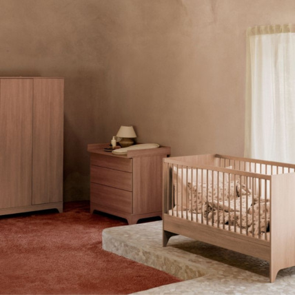 Avis Chambre Trio Tsugi Lit bébé + Commode + Armoire QUAX 2