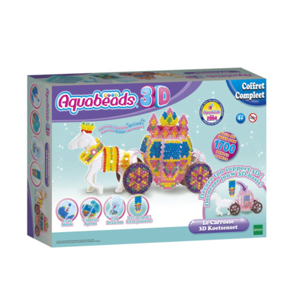 Avis Coffret 3D Le carrosse AQUABEADS 1