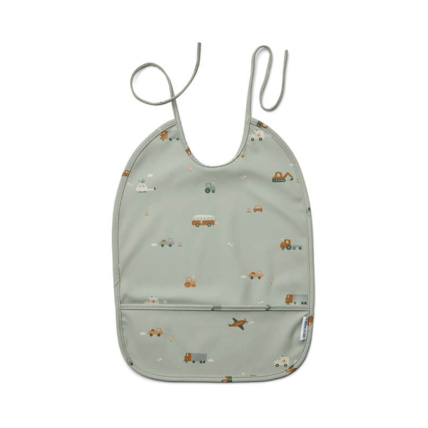 Avis Bavoir Lai - Vehicles / Dove blue mix LIEWOOD 1