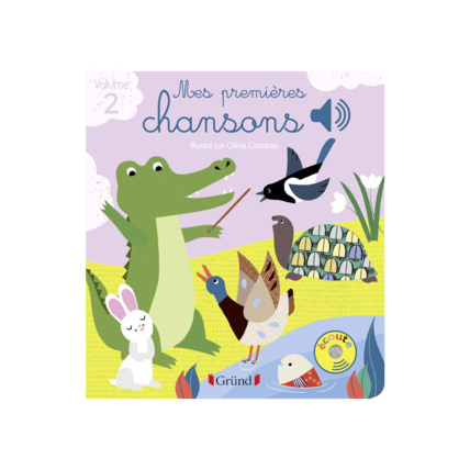 Avis Livre sonore Mes premières chansons Vol. 2 Gründ 1