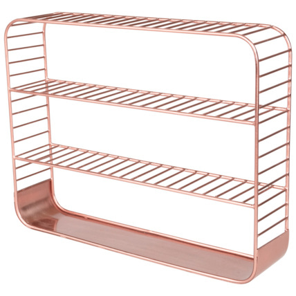 Avis Etagère décorative métal rose Prémaman 1